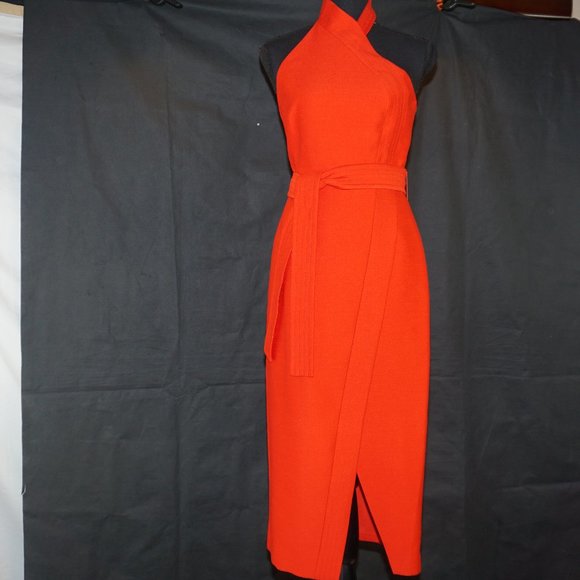 C/MEO Collective Red Backless Dress - Picture 3 of 15